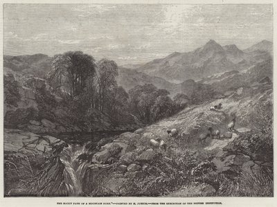 El Camino Rocoso de un Arroyo de Montaña de Henry Jutsum